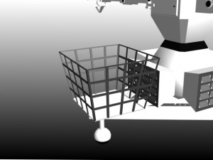the service robot 3D Model