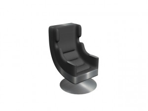 the armchair 3D मॉडल