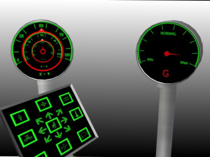 pilot seat 3D 模型