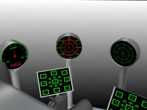 pilot seat 3D 模型