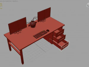 computer 3D Model