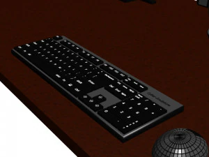 computer 3D Model