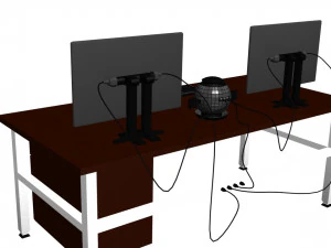 computer 3D Model