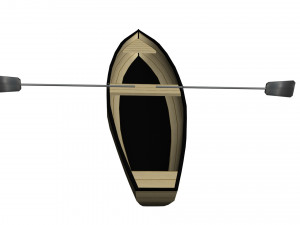 the boat 3D 模型