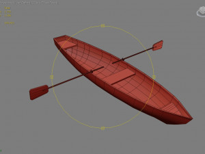 the boat 3D 模型
