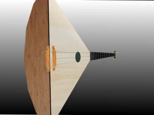 russian balalayka 3D Model
