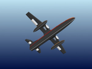 the seaplane Model 3D