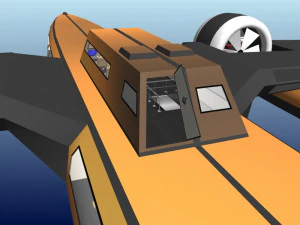 the seaplane 3D Model