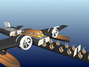 the seaplane 3D Model