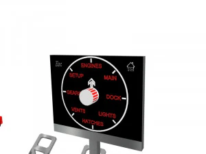 control post 3D Model