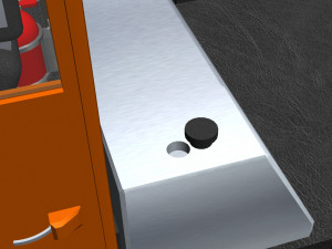 Toon crane 3D 模型