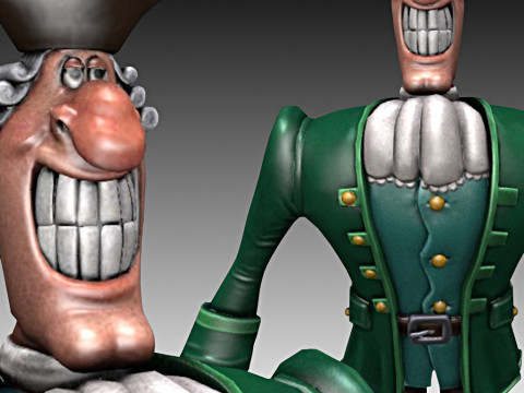 Dr Livesey Modelo 3D