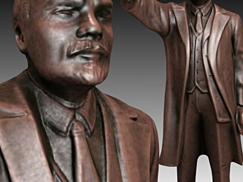 Vladimir Lenin 3D Model