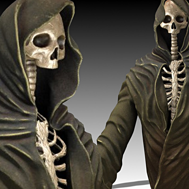 Wraith Death 3D Model .c4d .max .obj .3ds .fbx .stl .blend