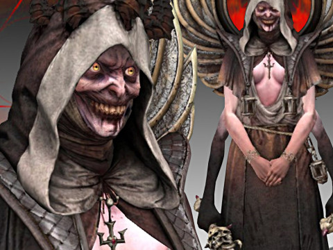 Death Priestess 3Dモデル