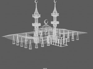 luxury masque 3D Model