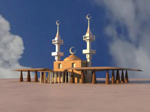 럭셔리 마스크 3D 모델