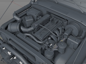 uaz hunter rigged Modello 3D