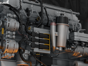 paccar mx-13 Modello 3D