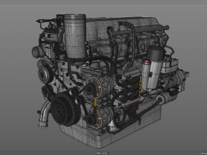paccar mx-13 Modello 3D