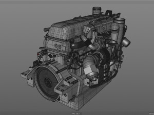 paccar mx-13 Modello 3D