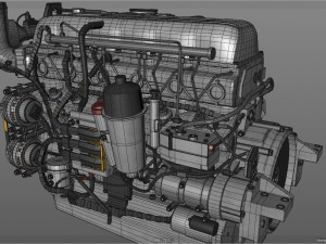 paccar mx-13 Modello 3D