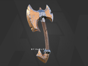 stylized axe 3D Модель