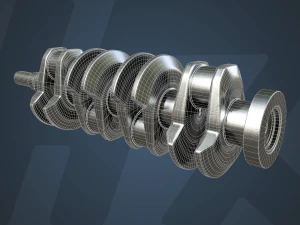 crankshaft 3D Model