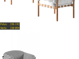 modern chair 3D Model