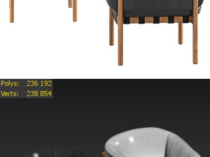 modern chair Modelo 3D