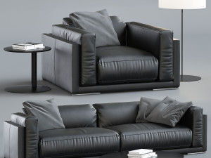 sofa chair table 3D-Modell