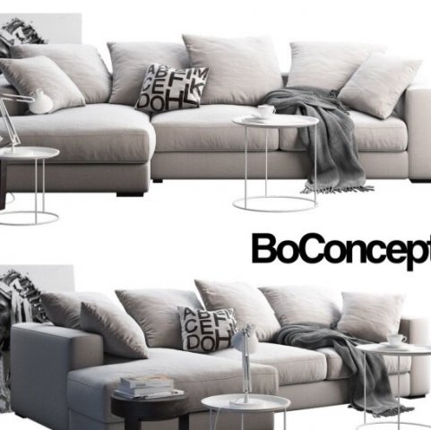 sofa decor picture tables 3D Model .c4d .max .obj .3ds .fbx .stl .blend 