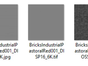 6k brick industrial red 6k CG Textures