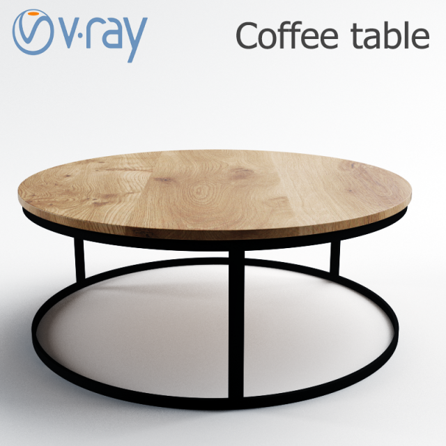 coffe table Modelo 3D .c4d .max .obj .3ds .fbx .stl .blend 
