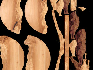 table basse ronde Modèle 3D