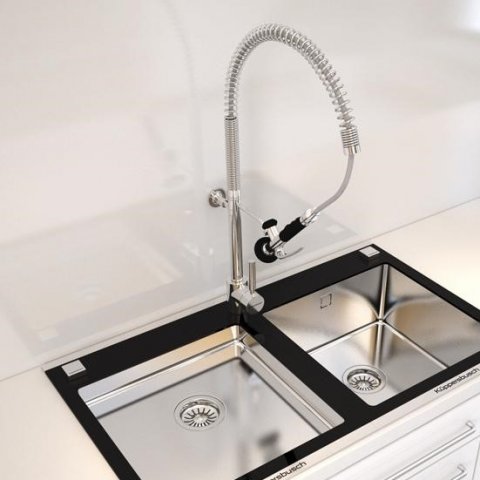 kuppersbusch sink faucet 3D 模型 .c4d .max .obj .3ds .fbx .stl .blend 