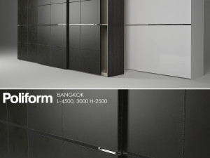 wardrobe poliform 3D Model