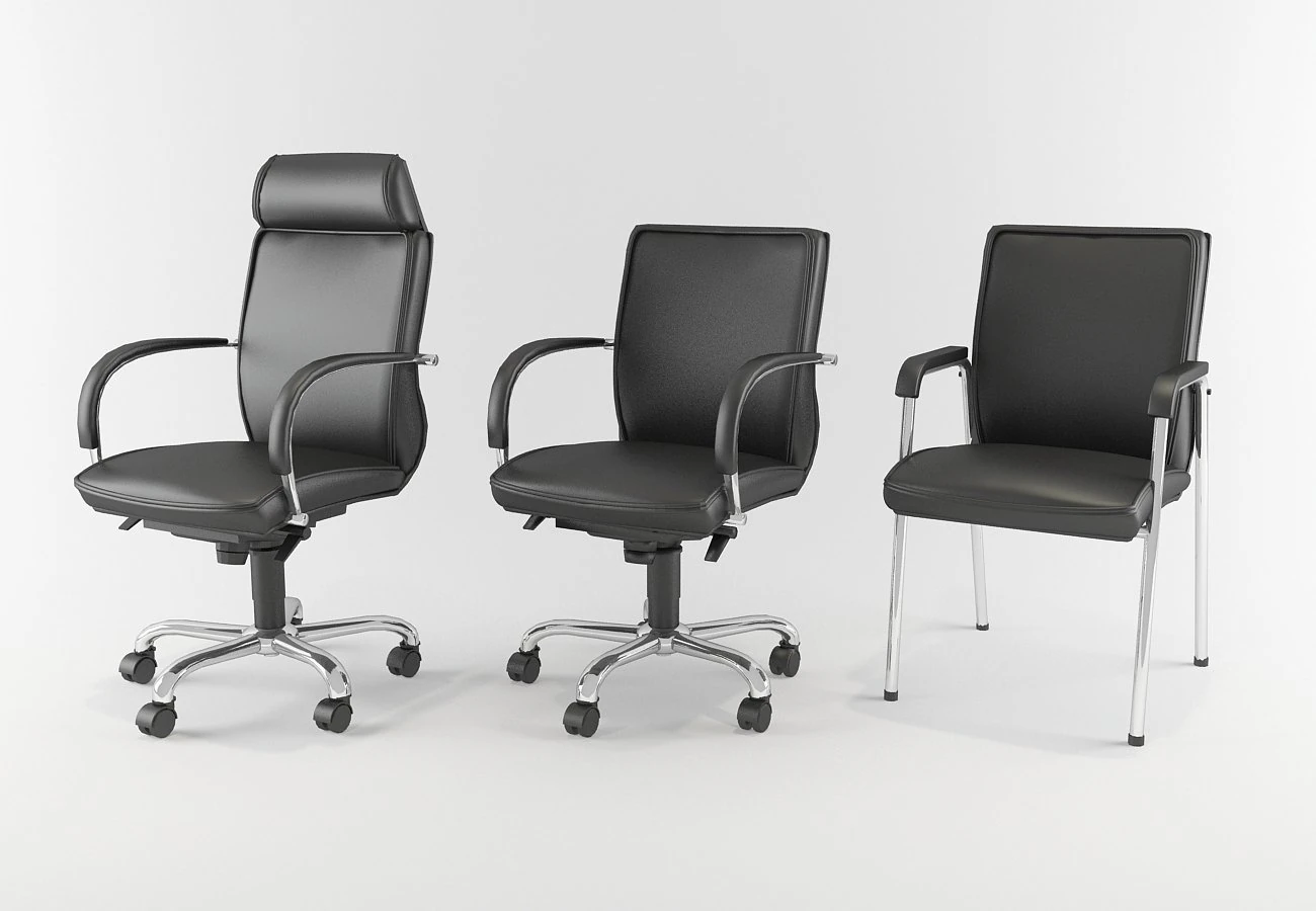 office chair 3D Model .c4d .max .obj .3ds .fbx .stl .blend 