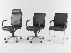 cadeira de escrit&oacute;rio Modelo 3D