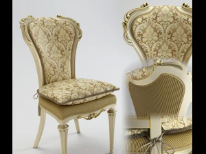 cadeira cl&aacute;ssica Modelo 3D