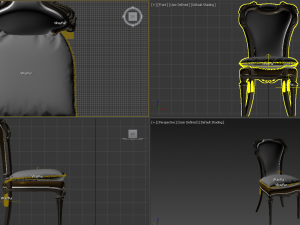 classic chair Modèle 3D