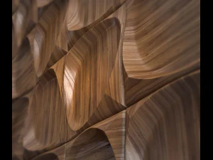 painel de madeira 3d Modelo 3D