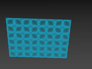 3d panel wood 3D Model