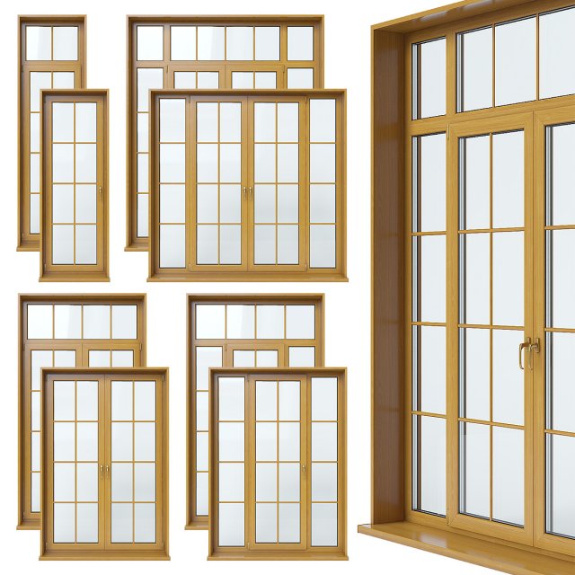 doors franc 3D 모델 .c4d .max .obj .3ds .fbx .stl .blend 
