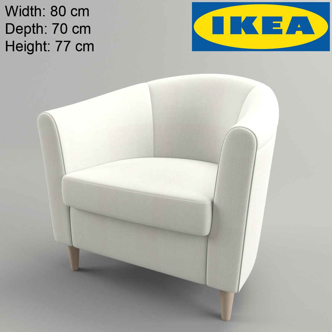 Ikea Chair 3d Model In Stool 3dexport