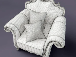 sedia classica Modello 3D