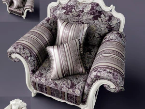 sedia classica Modello 3D