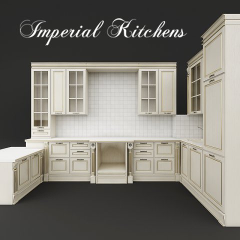 kitchen furniture Modello 3D .c4d .max .obj .3ds .fbx .stl .blend 