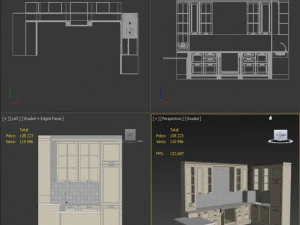 kitchen furniture 3D Model