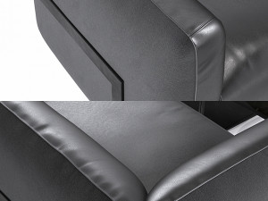 sofa and coffee table Modelo 3D